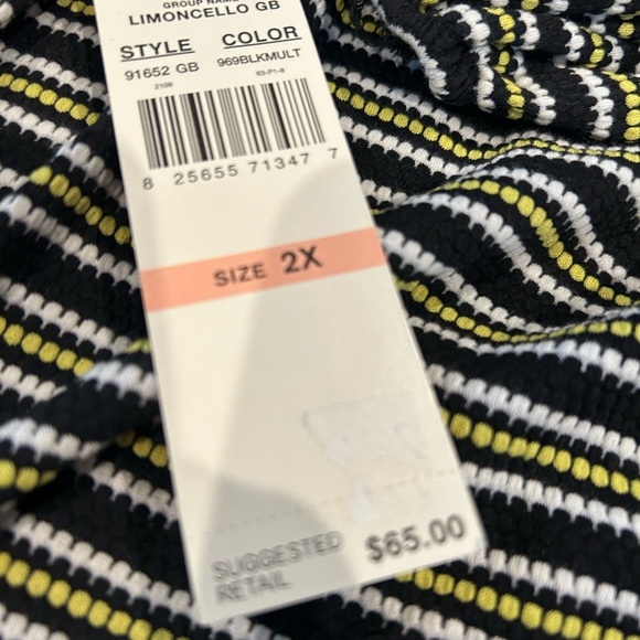 NWT Ruby Rd. Women’s Plus Size 2X Top - Picture 8 of 9